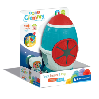 Clemmy rakieta sensoryczna sorter clementoni 17806