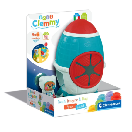 Clemmy rakieta sensoryczna sorter clementoni 17806