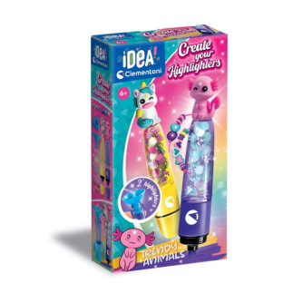 Idea art zestaw mini fabryka markerów magiczne zwierzęta clementoni 18167