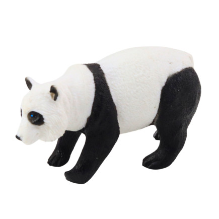 Zestaw figurki dzikie zwierzęta safari  panda żyrafa lew hipopotam 4 szt.
