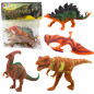 Zestaw figurki dinozaurów t-rex pteranodon stegosaurus parasaurolophus 4szt