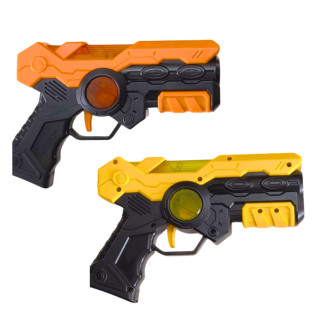 Paintball laserowy pistolety tarcze na podczerwień światła dźwięki