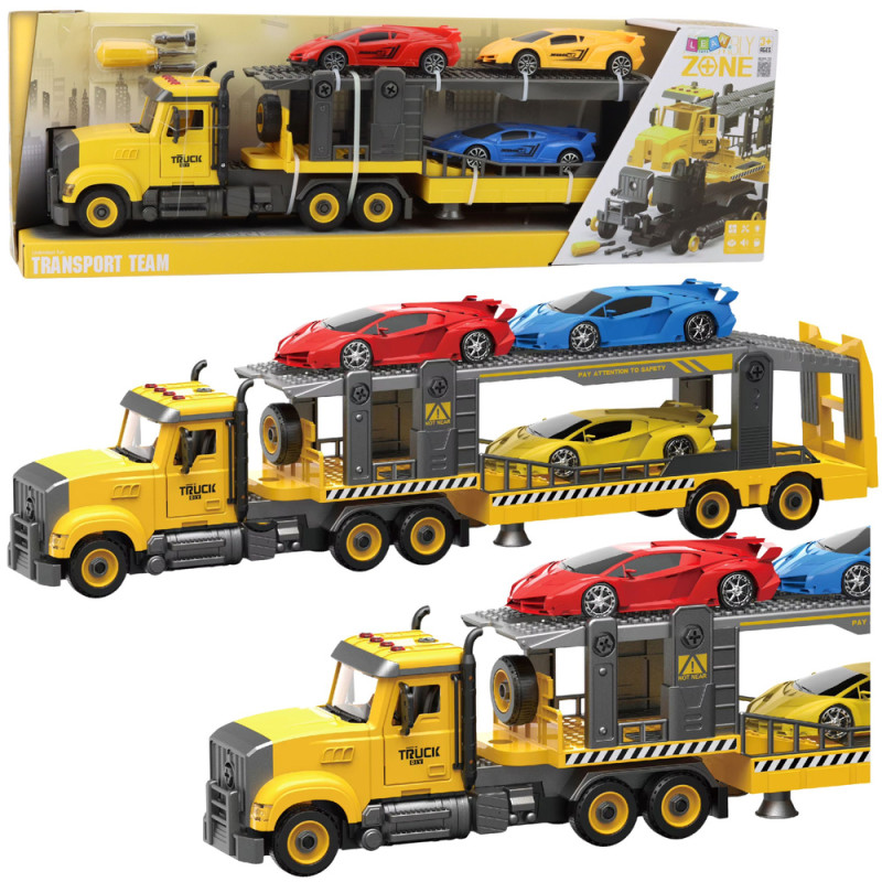 Ciężarówka lora laweta do skręcania światła dźwięki samochody śrubokręt Ciężarówka lora laweta do skręcania światła dźwięki samochody śrubokręt