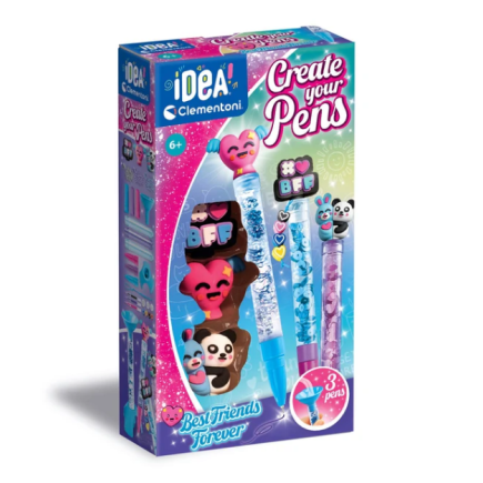 Idea art zestaw mini fabryka długopisów najlepsi przyjaciele clementoni 18162