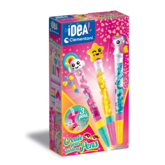 Idea art zestaw mini fabryka fantazyjnych długopisów clementoni 18831