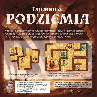 Gra rodzinna tajemnicze podziemia trefl 02305