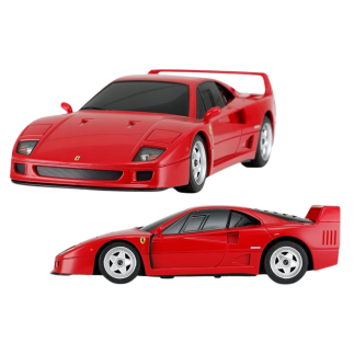 Auto sportowe rc 1:24 zdalnie sterowane ferrari f40 czerwone