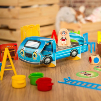 Gra zręcznościowa przeprowadzka z rodziną treflików trefl 02071