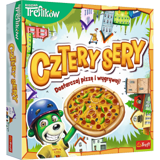 Gra planszowa cztery sery rodzina treflików trefl 02282