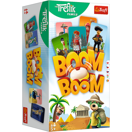 Gra zręcznościowa boom boom rodzina treflików trefl 02122