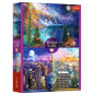 Puzzle - 2x500 - wycieczka po ameryce - trefl 37500
