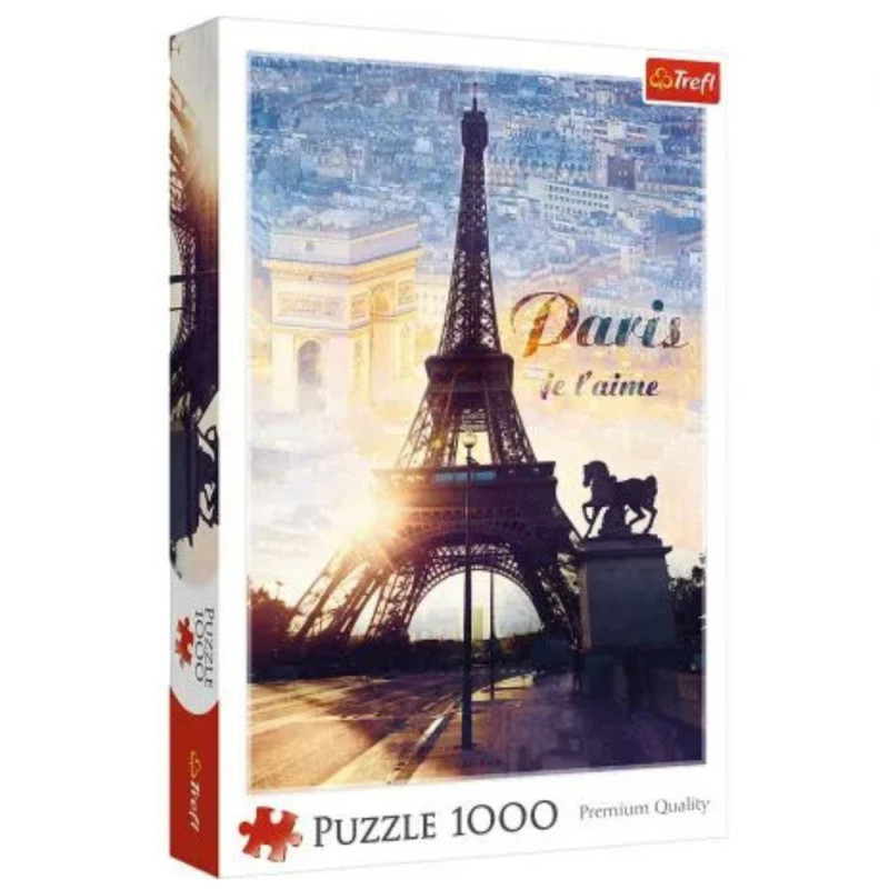 Puzzle - 1000 - paryż o świcie - trefl 10394