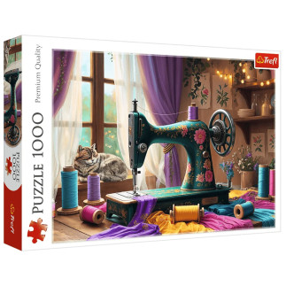 Puzzle - 1000 - moja pracownia krawiecka - trefl 10952