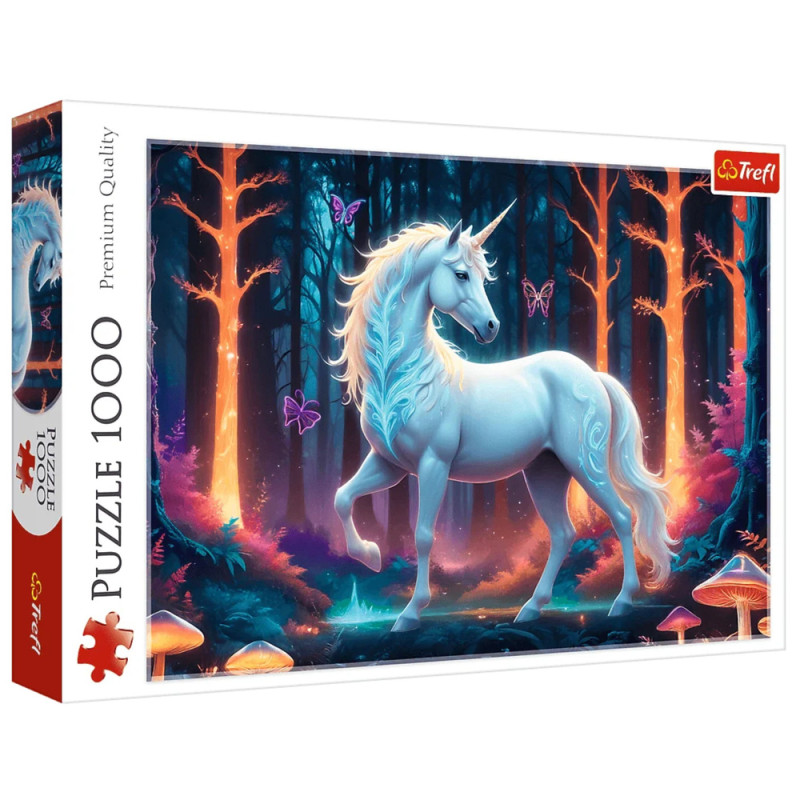 Puzzle - 1000 - mistyczny jednorożec - trefl 10955