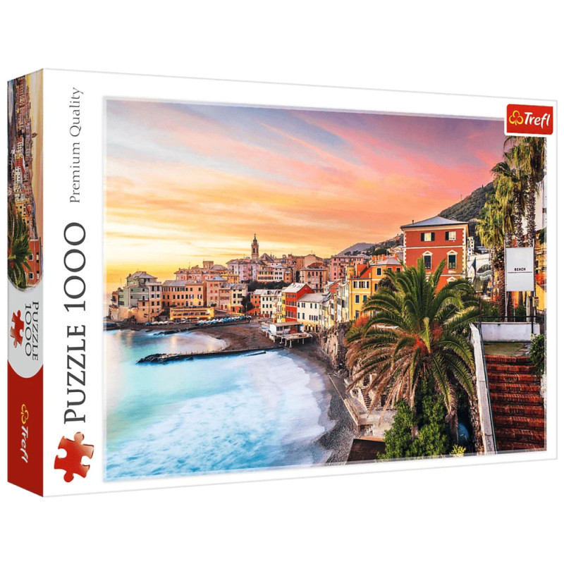 Puzzle - 1000 - bogliasco - liguria - włochy - trefl 10956