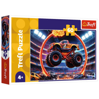 Puzzle - 60 - monster truck - trefl 17404