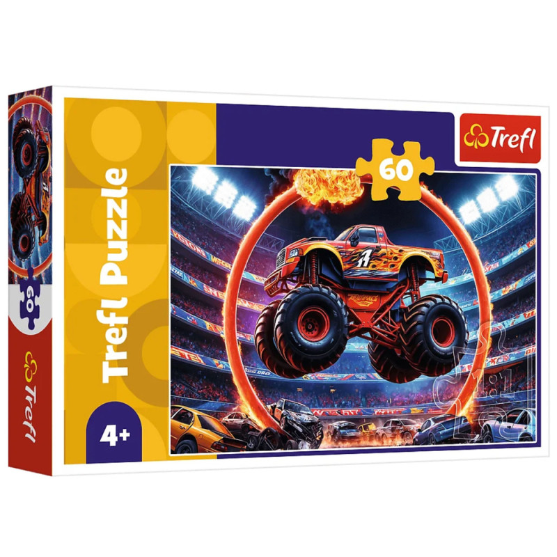 Puzzle - 60 - monster truck - trefl 17404 Puzzle - 60 - monster truck - trefl 17404