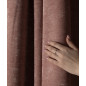 Soft zasłona gotowa na przelotkach, szerokość 140cm x wysokość 260cm, kolor 015 pudrowy różowy