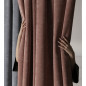 Soft zasłona gotowa na przelotkach, szerokość 140cm x wysokość 260cm, kolor 015 pudrowy różowy