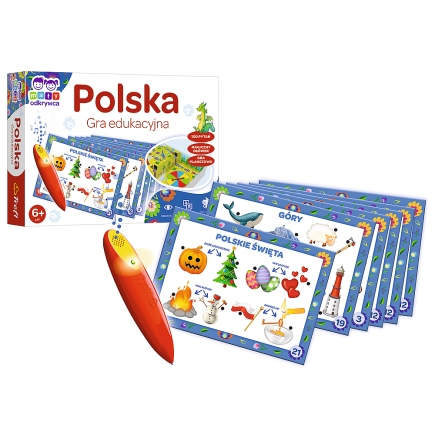 Gra edukacyjna magiczny ołówek polska trefl 02114