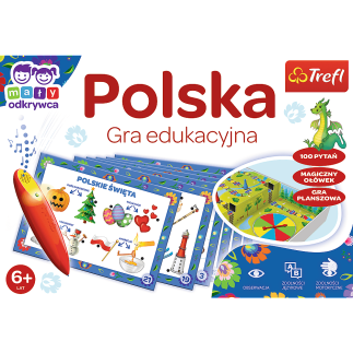 Gra edukacyjna magiczny ołówek polska trefl 02114