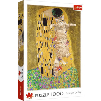 Puzzle - 1000 - purrfecyjny pocałunek - trefl 10962