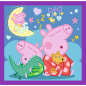 Puzzle - 3w1 (20, 36, 50) - zwyczaje świnki peppy - świnka peppa - trefl 34893