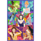 Puzzle - 3x80 - księżniczki przyjaciółki - disney princess - trefl 34884