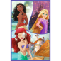 Puzzle - 3x80 - księżniczki przyjaciółki - disney princess - trefl 34884