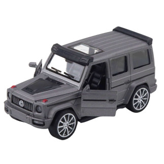 Autko terenowe suv metalowe napęd pull-back otwierane drzwi mix