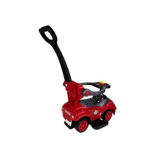Jeździk z pchaczem mega car 3w1 czerwony