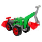 Traktor koparka łyżka zielony 3671