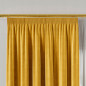 Velvi zasłona gotowa na taśmie, szerokość 140 x wysokość 250cm, kolor 019 szafranowy