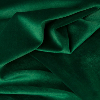 Velvi zasłona gotowa na taśmie, szerokość 140 x wysokość 250cm, kolor 010 ciemny zielony  butelkowy