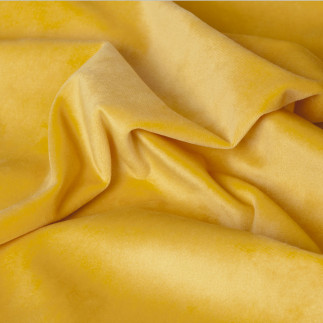 Velvi zasłona gotowa na taśmie, szerokość 140 x wysokość 230cm, kolor 009 żółty