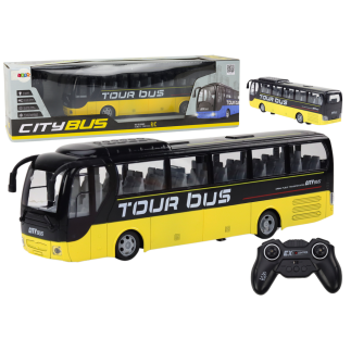 Autobus zdalnie sterowany bus rc niebieski na pilot efekty świetlne  ql91910