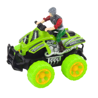 Zestaw quad z kierowcą klatka z dinozaurem pterodaktyl
