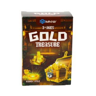 Zestaw kreatywny wykopaliska złota pudełko niespodzianka