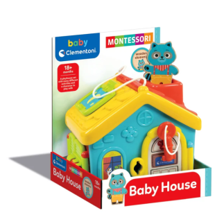 Edukacyjny domek edu kotek montessori clementoni 17874