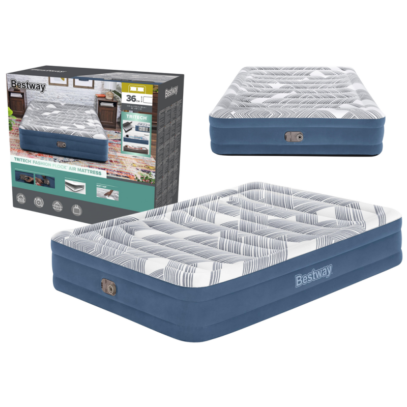 Dmuchany materac 203 x 152 x 36 cm bestway 6712y Dmuchany materac 203 x 152 x 36 cm bestway 6712y