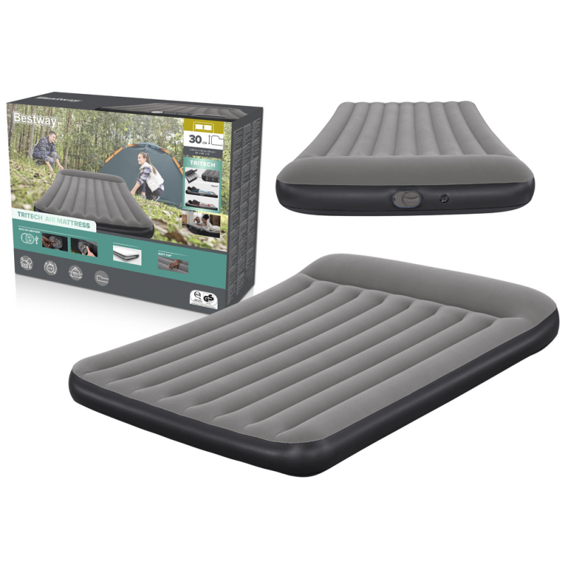 Materac dmuchany dwuosobowy 150 x 203 x 30 cm bestway 671bs