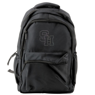 Plecak szkolny miejski przegroda środkowa sh czarny 38cm 20l