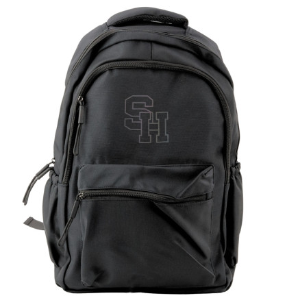 Plecak szkolny miejski przegroda środkowa sh czarny 38cm 20l