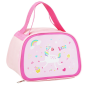 Torba termiczna izolacyjna śniadaniowa lunch bag różowa jednorożec 23cm Torba termiczna izolacyjna śniadaniowa lunch bag różowa jednorożec 23cm