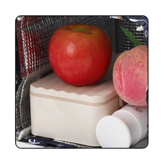 Torba termiczna izolacyjna śniadaniowa lunch bag różowa jednorożec 23cm