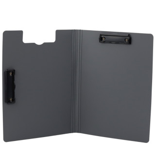 Podkładka deska z okładką dwa klipy a4 plastikowa różowa