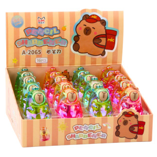 Temperówka strugaczka kapibara standardowa kolorowa mix