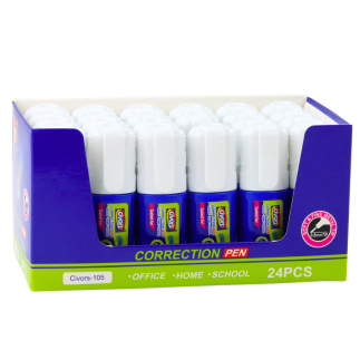 Korektor w pisaku szybkoschnący szkolny biurowy 6ml