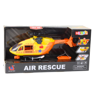 Helikopter ratunkowy hak nosze światła dźwięki pomarańczowy 1:12