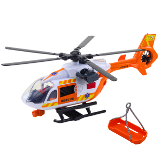 Helikopter ratunkowy hak nosze światła dźwięki 1:14